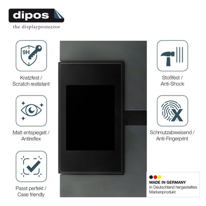 2x Screen Protector for Jura Ena 5 matte Flexible Glass 9H dipos