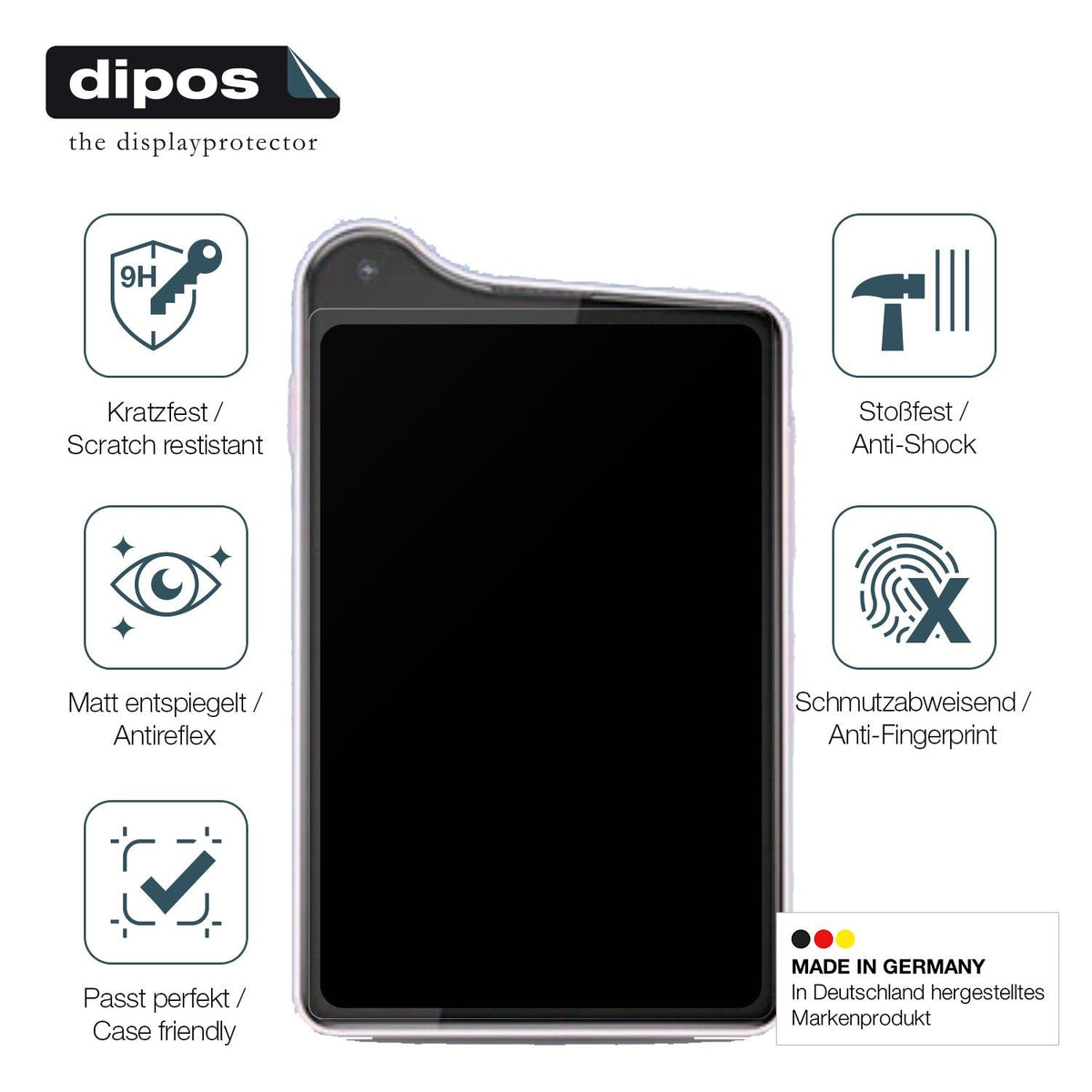 2x Screen Protector for Xiaomi Qin K25 matte Flexible Glass 9H dipos