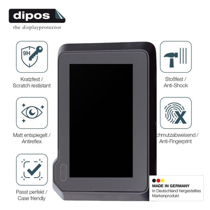 2x Screen Protector for KTM 990 Duke 2024 matte Flexible Glass 9H dipos