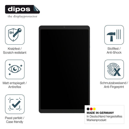 2x Screen Protector for Ulefone Tab A9 Pro matte Flexible Glass 9H dipos