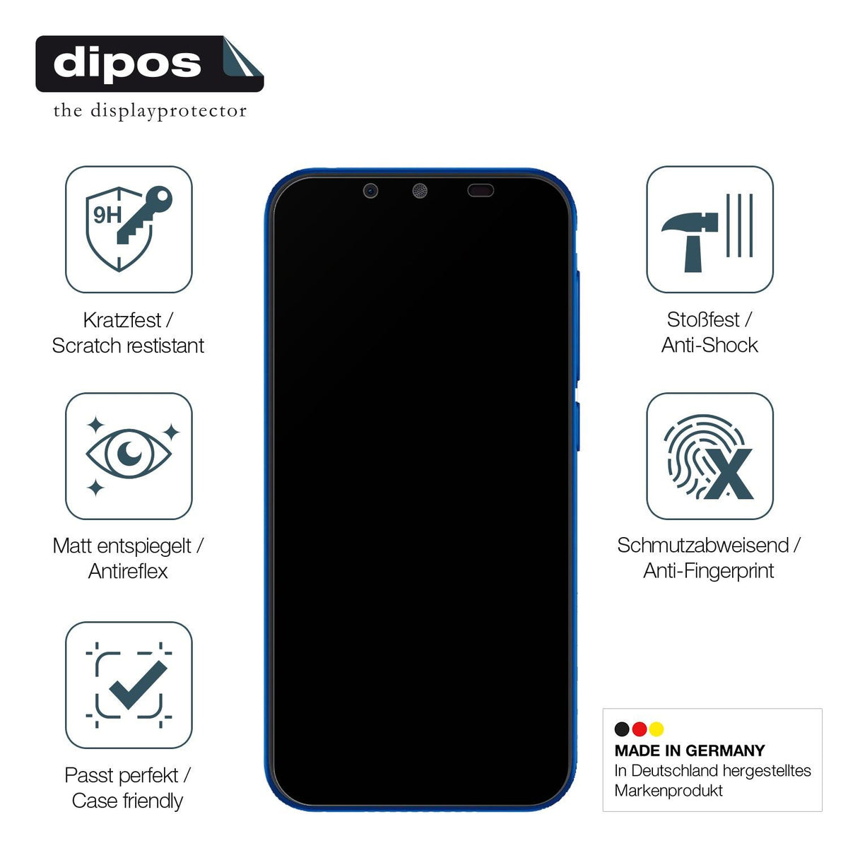 Screen Protector for Hisense Infinity E8 matte Flexible Glass 9H dipos