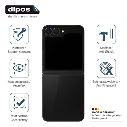 Screen Protector for Samsung Galaxy Z Flip7 FE rear matte Flexible