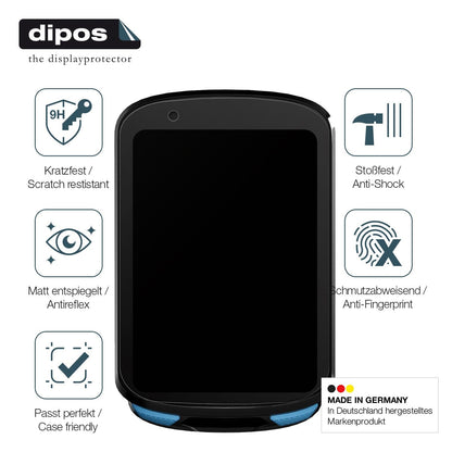 2x Screen Protector for Geoid CC600 2.4 Zoll matte Flexible Glass 9H dipos