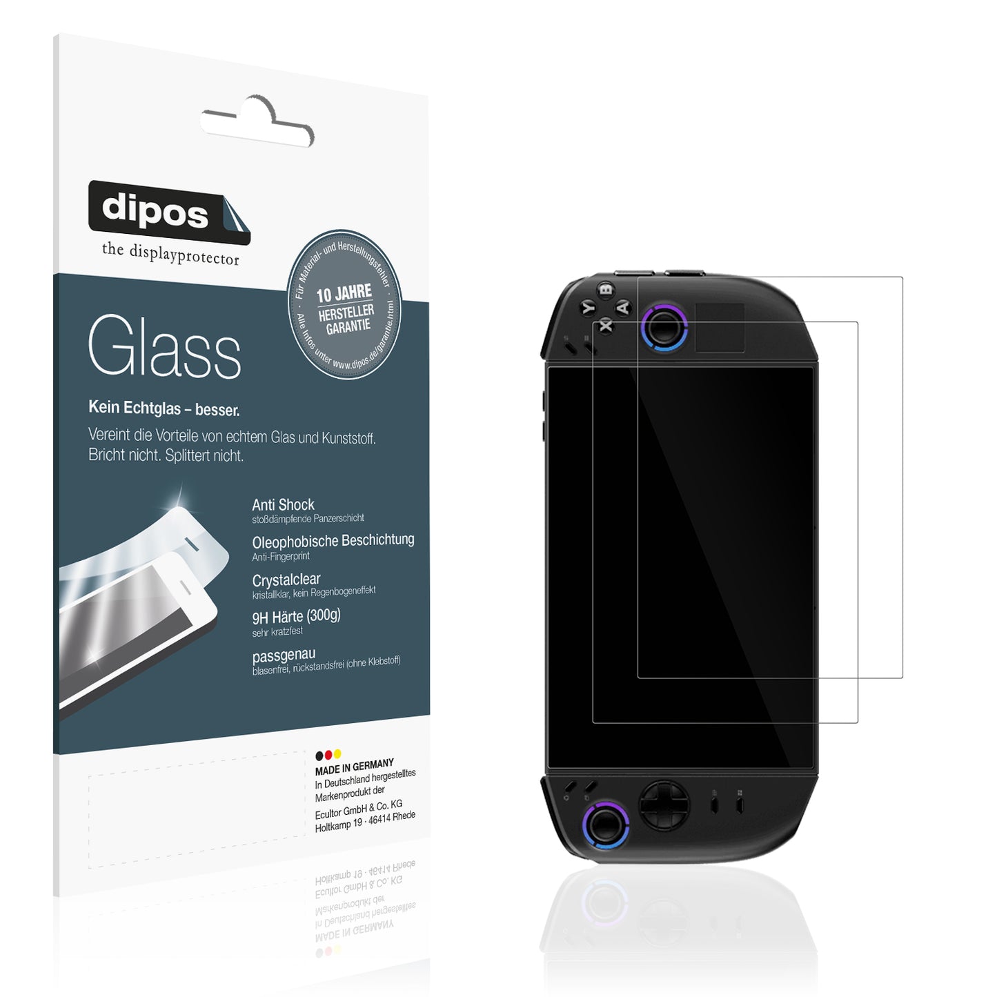 Displayschutzfolie passend für Lenovo Legion Go 2