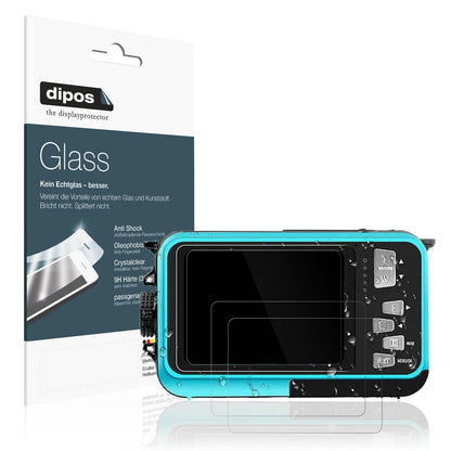 2x Screen Protector for YISENCE UP008BU04 Flexible Glass 9H dipos