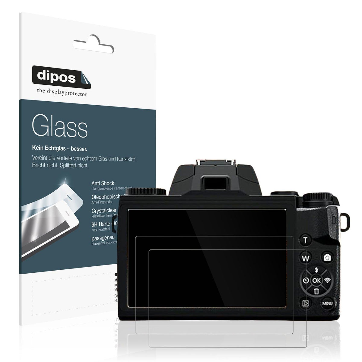 2x Screen Protector for SWE SCD60V2 Flexible Glass 9H dipos