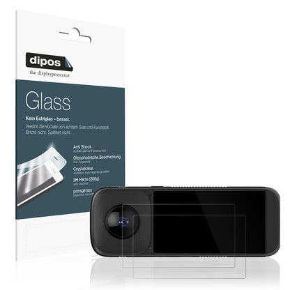 2x Screen Protector for PANOX V2 Actioncam P223 Flexible Glass 9H dipos