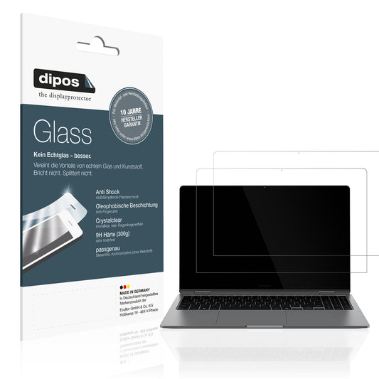 2x 9H Schutzfolie für Samsung Galaxy Book5 Pro 14 Zoll Panzerfolie