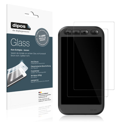 2x Screen Protector for Miofive S1 Dashcam Flexible Glass 9H dipos