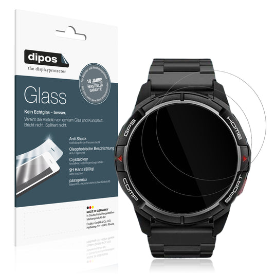 2x 9H Schutzfolie für Xiaomi Mibro GS Active Panzerfolie