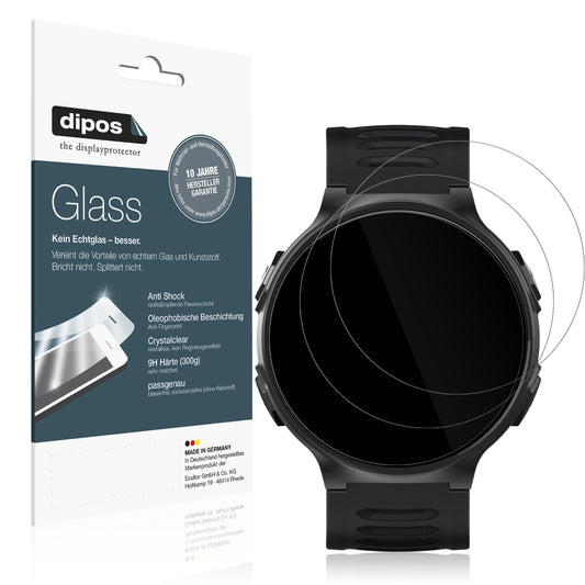 2x 9H Schutzfolie für Kiprun GPS 500 Coros Panzerfolie