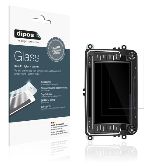 2x Screen Protector for Junsun DE.ZQMT74D Flexible Glass 9H dipos