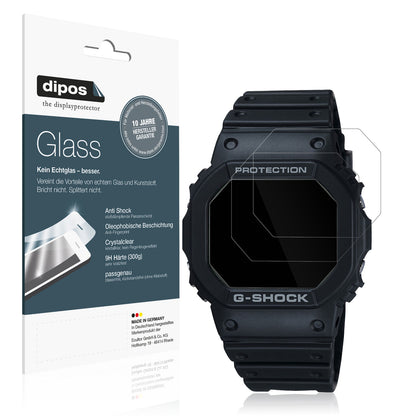 2x 9H Schutzfolie für Casio G-Shock DW-5000U Panzerfolie