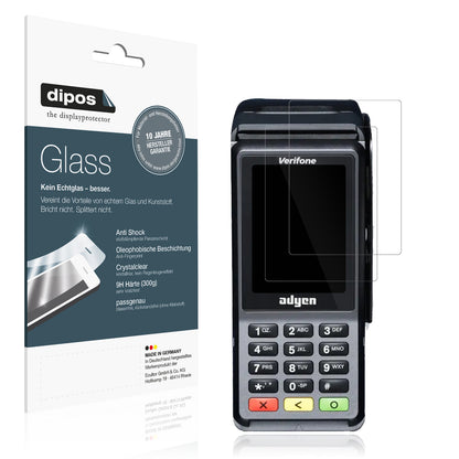 2x 9H Schutzfolie für Adyen V400c Plus Panzerfolie