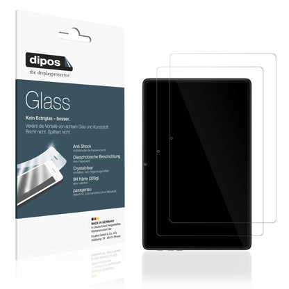 dipos 2x 9H Clear Screen Protector for Teclast P40 HD