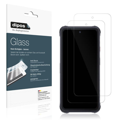 dipos 2x 9H Clear Screen Protector for Cubot KingKong Power
