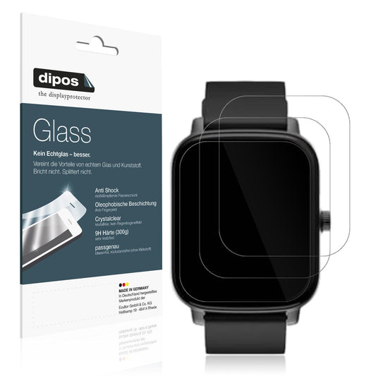 2x Screen Protector for Noise ColorFit Icon Buzz Flexible Glass 9H dipos
