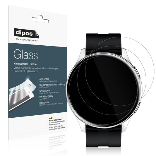 2x Screen Protector for Fireboltt Invincible Flexible Glass 9H dipos