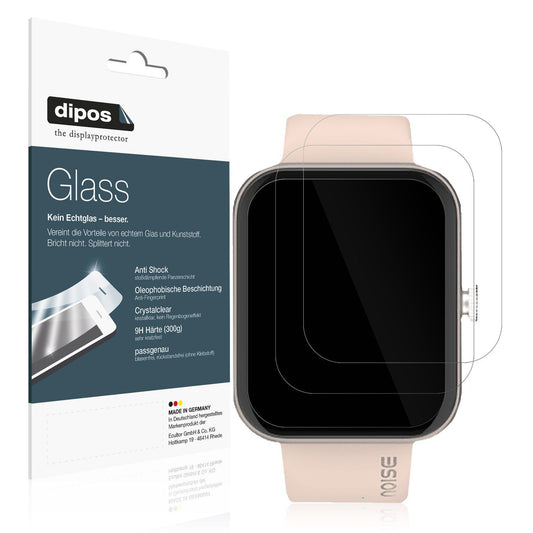 2x Screen Protector for Noise Colorfit Pulse Grand Flexible Glass 9H dipos