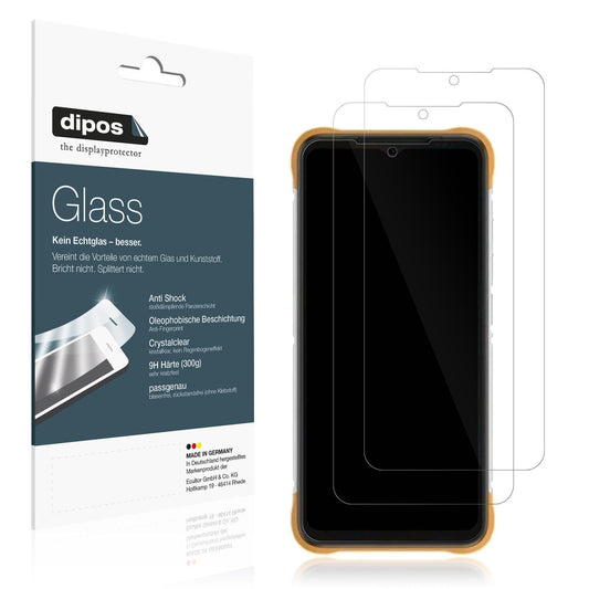 2x Screen Protector for Umidigi Bison X10 Flexible Glass 9H dipos