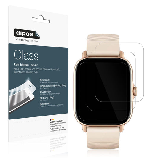 2x Screen Protector for Amazfit GTS 3 Flexible Glass 9H dipos