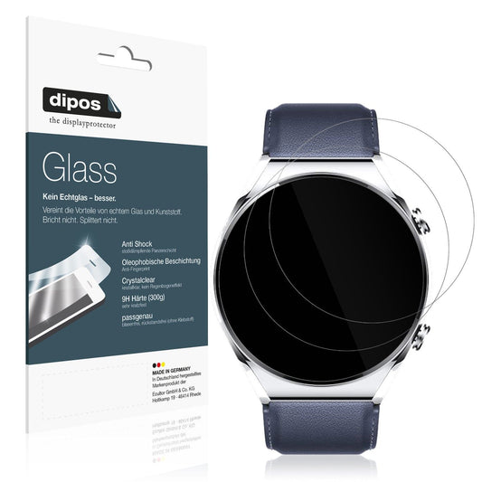 2x Screen Protector for Xiaomi Watch S1 Flexible Glass 9H dipos