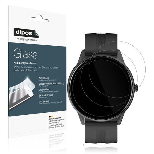 Screen Protector for Lytimes  1,3 inch Smartwatch Flexible Glass 9H dipos