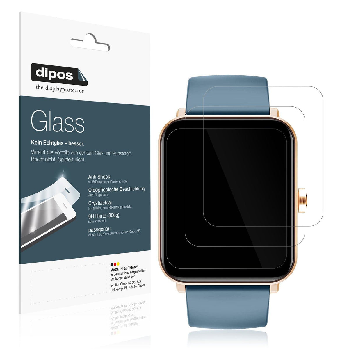 Screen Protector for Huakua  G50 Smartwatch Flexible Glass 9H dipos