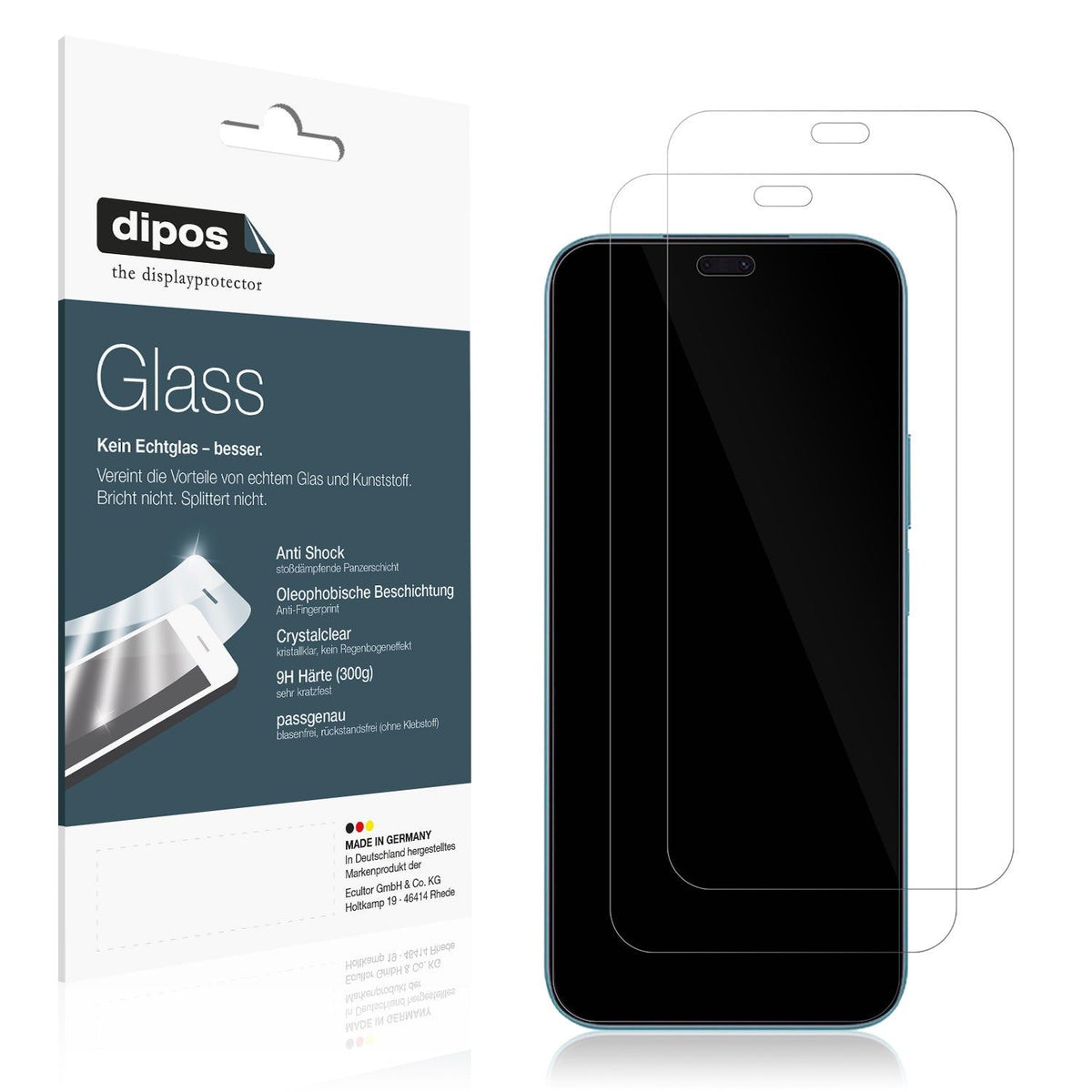 2x Screen Protector for Honor 200 Lite Flexible Glass 9H dipos