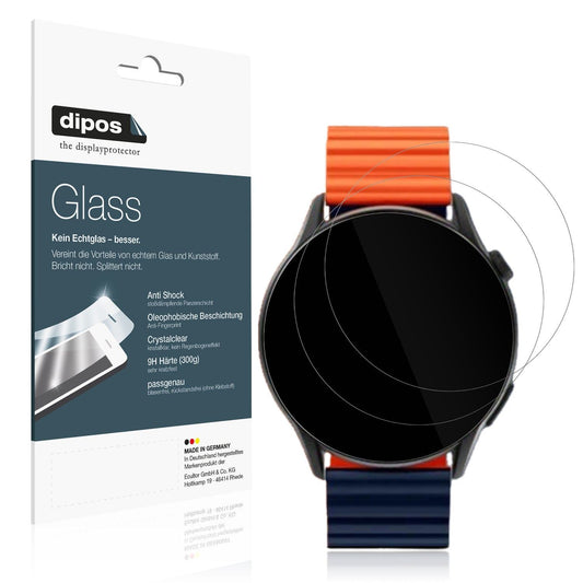 2x Screen Protector for Kieslect Calling Watch KR Pro Flexible Glass 9H dipos