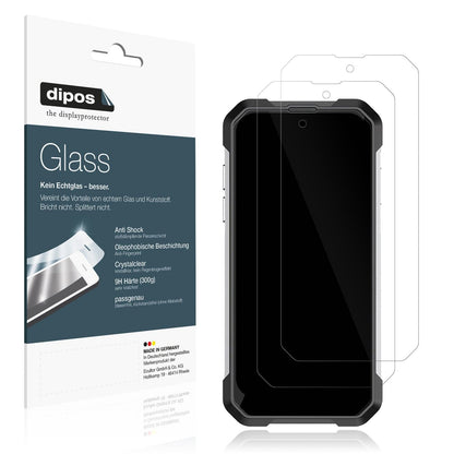 2x Screen Protector for Unihertz Tank Mini Flexible Glass 9H dipos