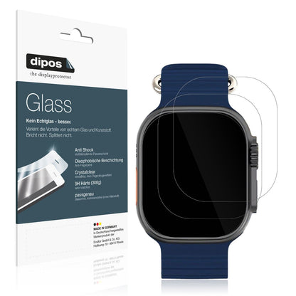 2x Screen Protector for Kiano Watch Solid Flexible Glass 9H dipos
