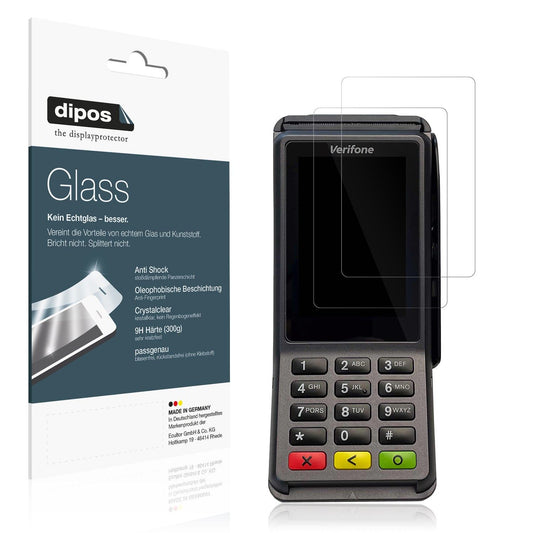 2x Screen Protector for Verifone V400c Flexible Glass 9H dipos