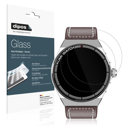 2x Screen Protector for Kumi GT5 Max Flexible Glass 9H dipos