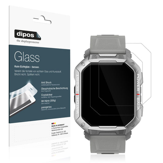 2x Screen Protector for Kumi U3 Pro Flexible Glass 9H dipos