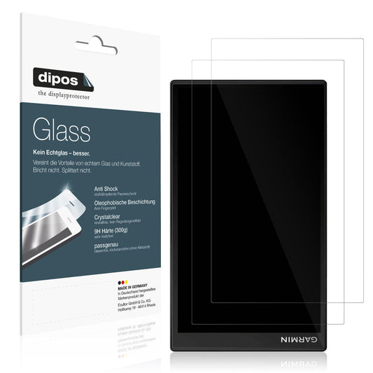2x Screen Protector for Garmin DriveSmart 76 Flexible Glass 9H dipos