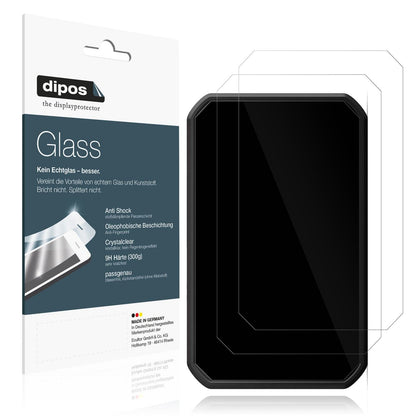 2x Screen Protector for Garmin Camper 785 Flexible Glass 9H dipos