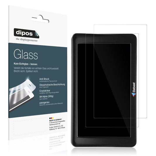 2x Screen Protector for Elebest City 70A Flexible Glass 9H dipos