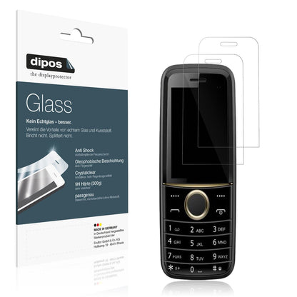 2x Screen Protector for Cellecor A1 Flexible Glass 9H dipos