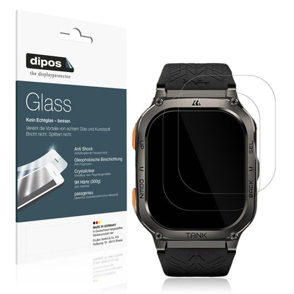 2x Screen Protector for Kospet Tank M3 Flexible Glass 9H dipos
