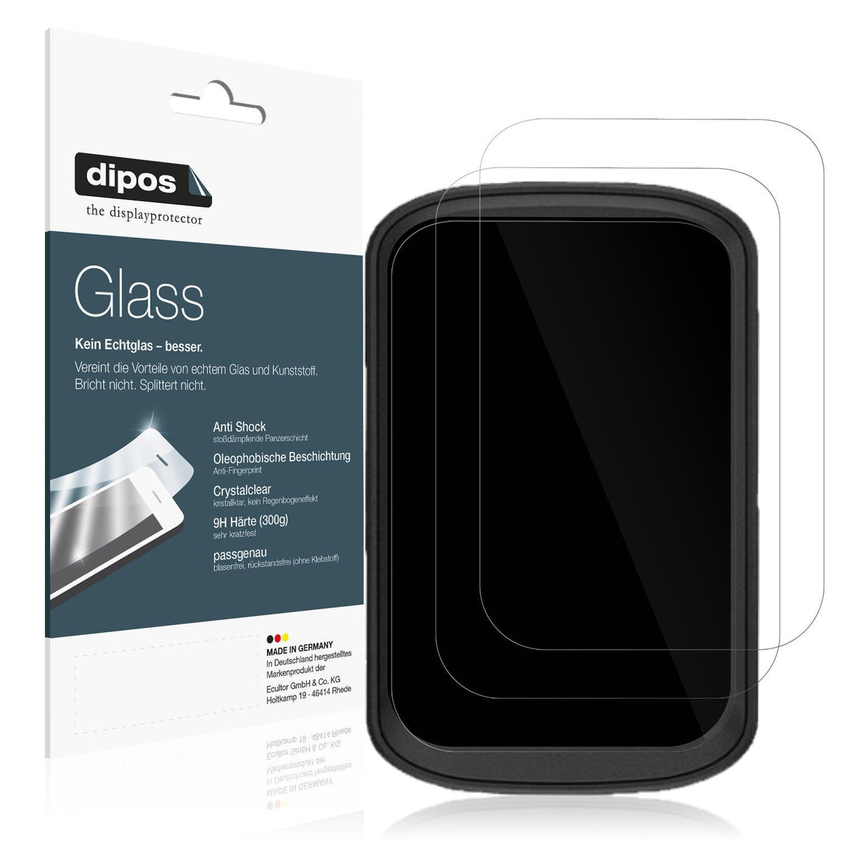 2x Screen Protector for Magene C206 Pro Flexible Glass 9H dipos