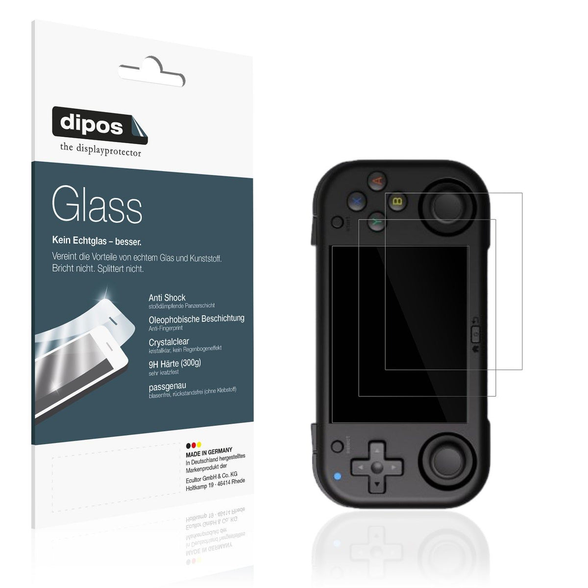 2x Screen Protector for Magicx Mini Zero 28 Flexible Glass 9H dipos