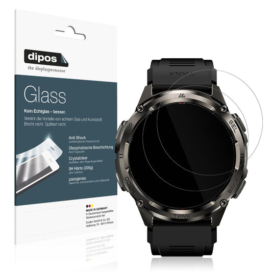 2x Screen Protector for Kospet Tank T3 Ultra 2 Flexible Glass 9H dipos