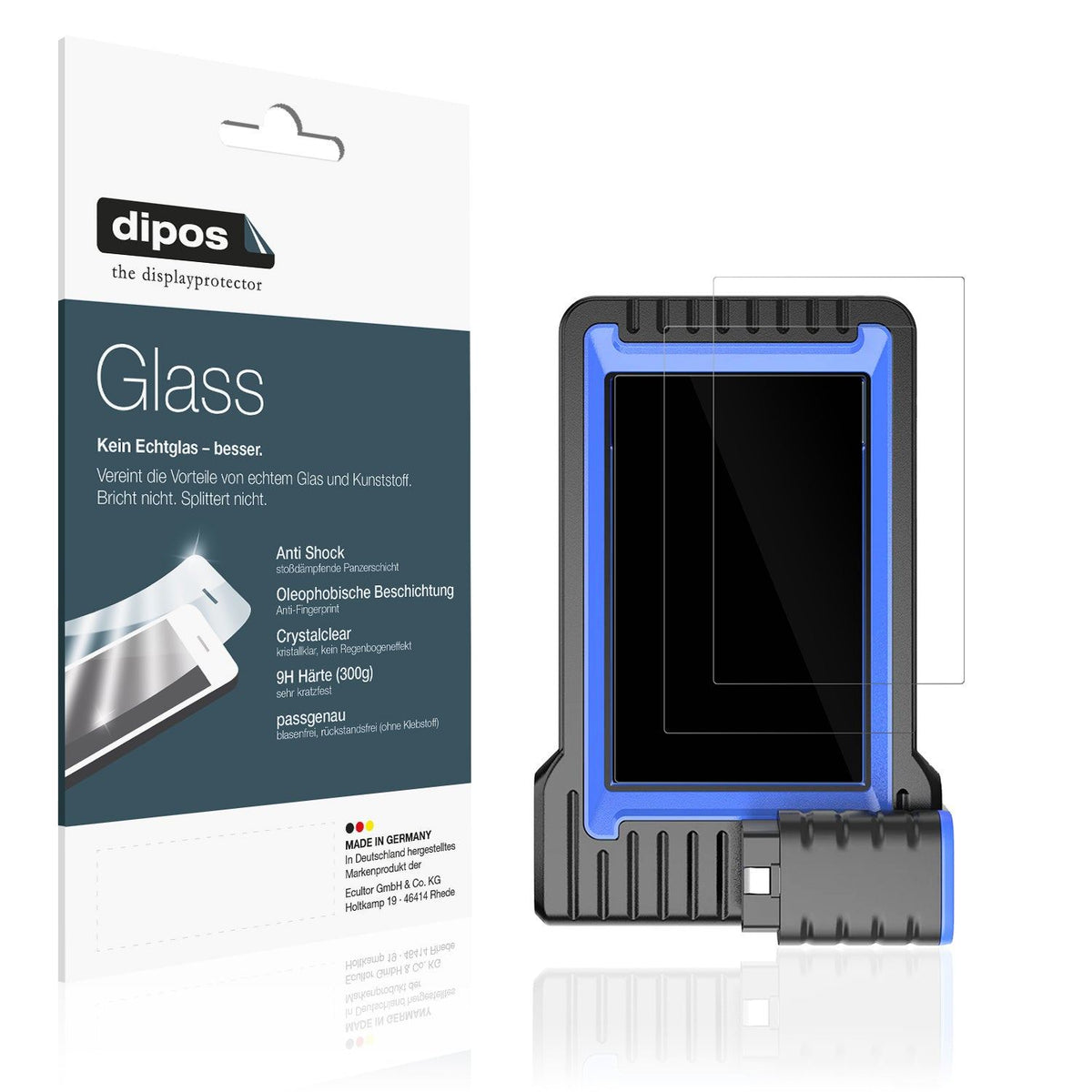 2x Screen Protector for Mucar V07 Flexible Glass 9H dipos