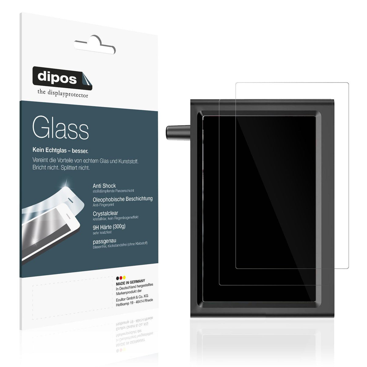 2x Screen Protector for AUTO-VOX Solar1PRO Flexible Glass 9H dipos