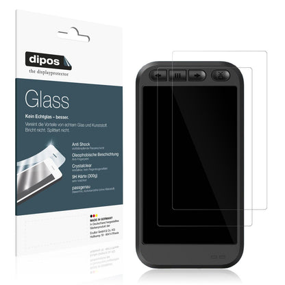 2x Screen Protector for Miofive S1 Dashcam Flexible Glass 9H dipos
