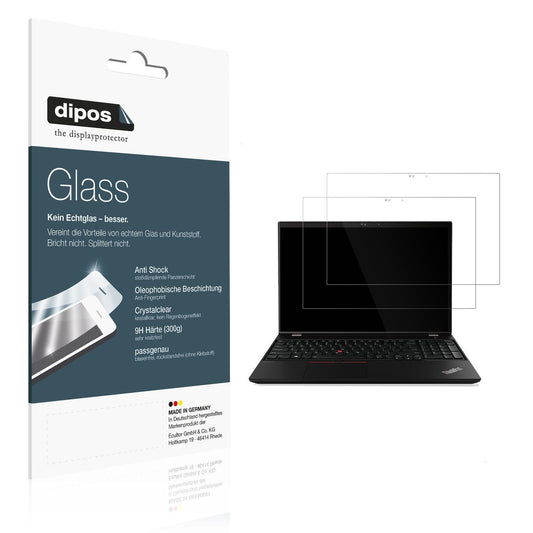2x Screen Protector for Lenovo Thinkpad T15 Flexible Glass 9H dipos