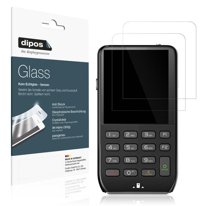 2x Screen Protector for Pax D190 Flexible Glass 9H dipos