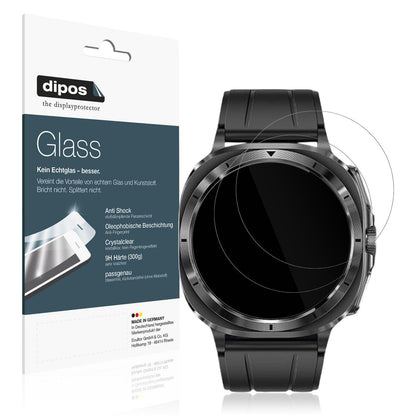 2x Screen Protector for Marsyu E03 1.43 Zoll Flexible Glass 9H dipos