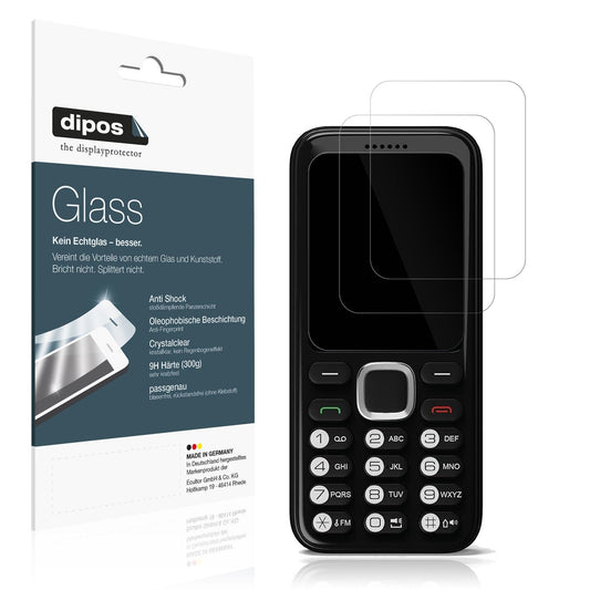 2x Screen Protector for Oakcastle F100 Flexible Glass 9H dipos